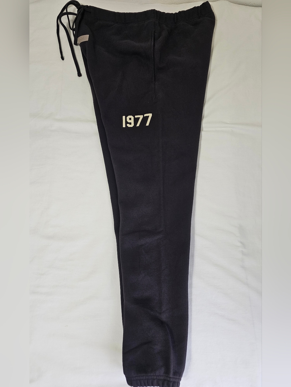 Essentials Fear of God 1977 Sweatpants Men’s Large Black Joggers - Picture 5 of 9